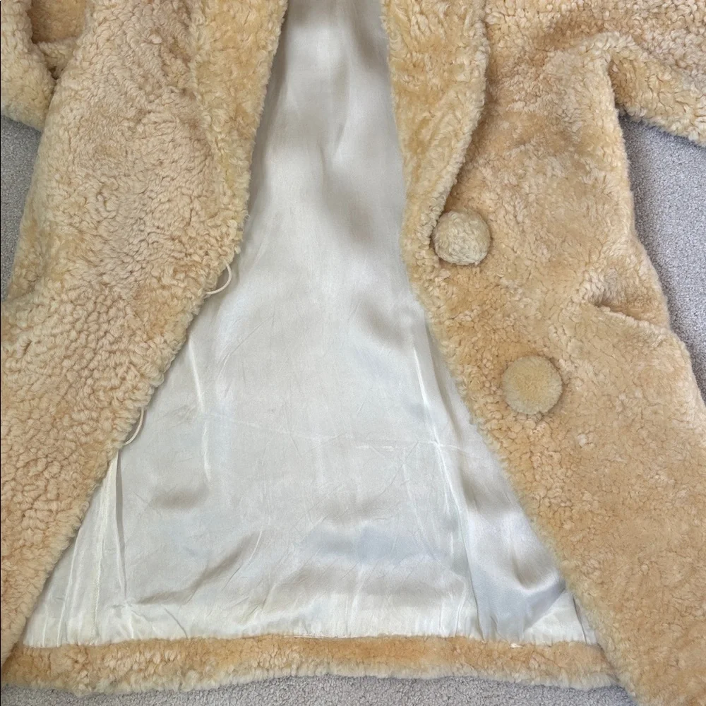 Vintage 50’s Alpine New Zealand Lambswool Sheepskin Sherpa Jacket Womens Small‎